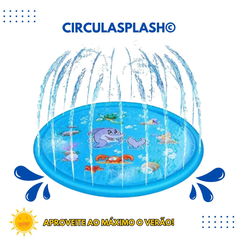 CirculaSplash© - Piscina Infantil com Chafarizes Mágicos [APROVEITE O OUTUBRO FELIZ - 50% OFF]