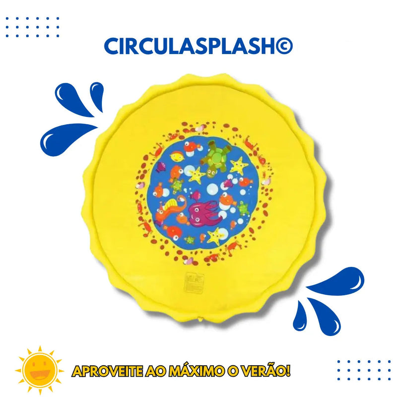 CirculaSplash© - Piscina Infantil com Chafarizes Mágicos [APROVEITE O OUTUBRO FELIZ - 50% OFF]