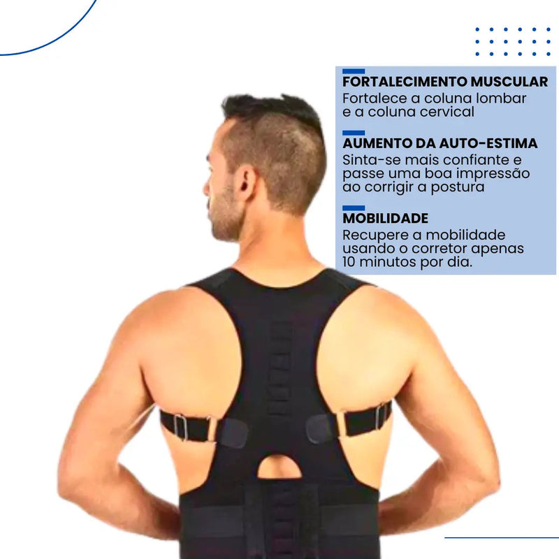 Corretor Postural - Fortalecimento da Coluna Lombar e Cervical